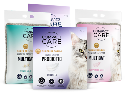 Compact Care -kissanhiekat