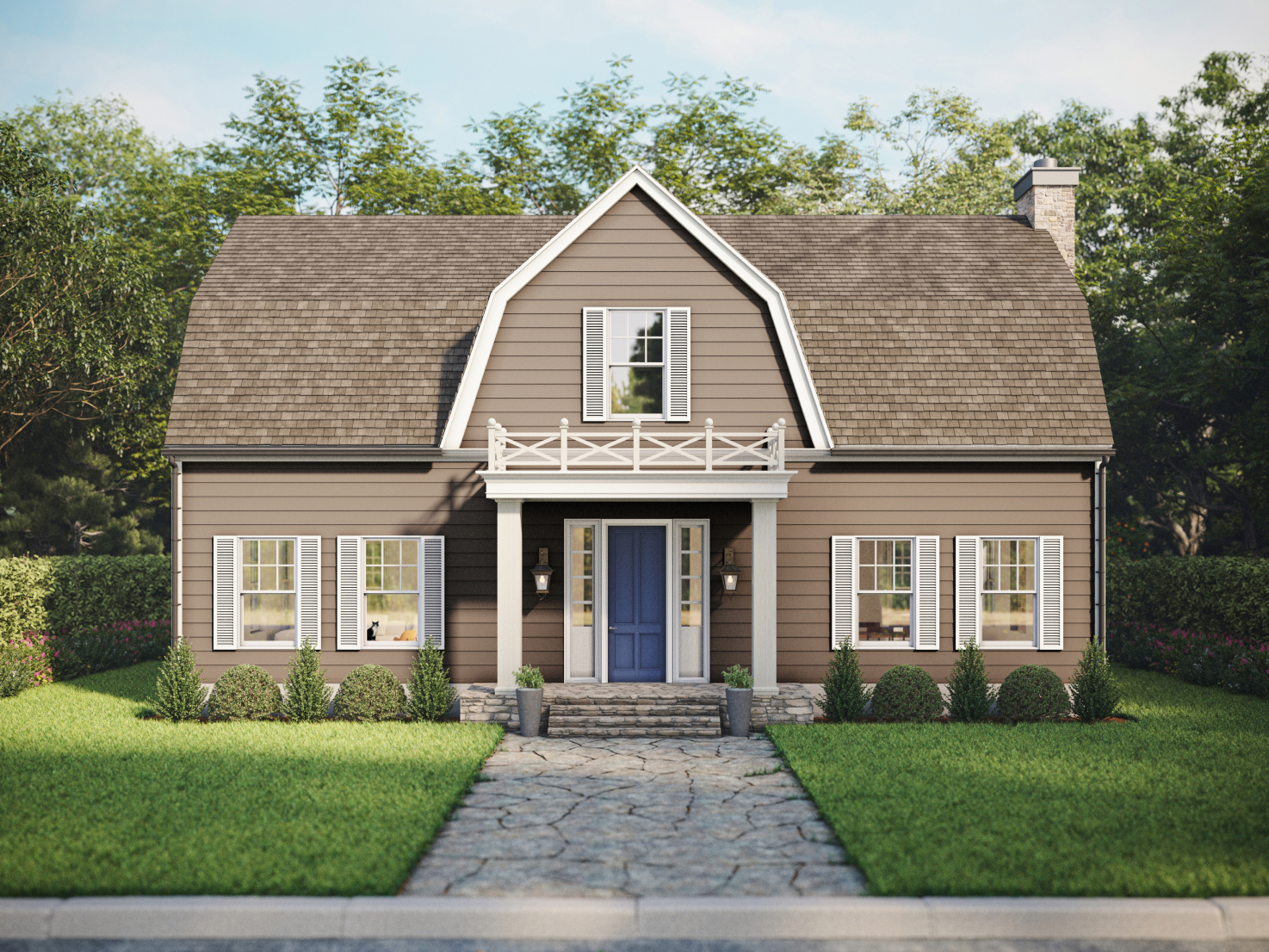 Dutch Colonial Architecture and Siding Ideas | James Hardie, image size:1474x1106