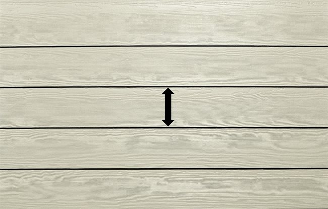 siding exposure example