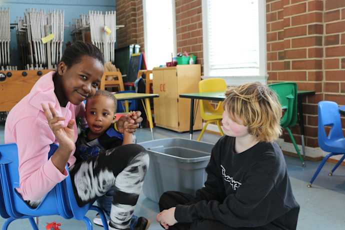 Children at IPUMC