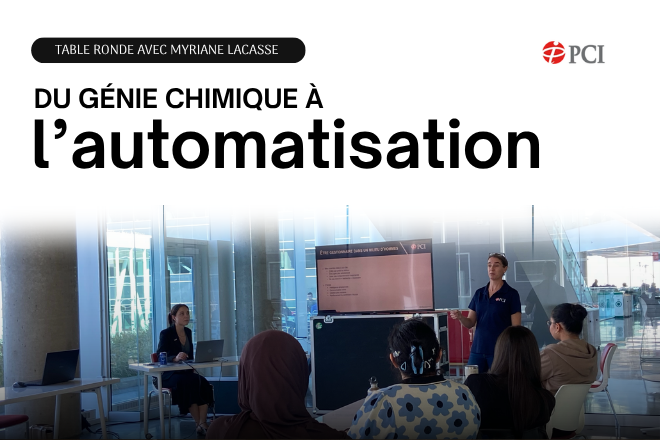 Du génie chimique à l’automatisation : le parcours de Myriane Lacasse 