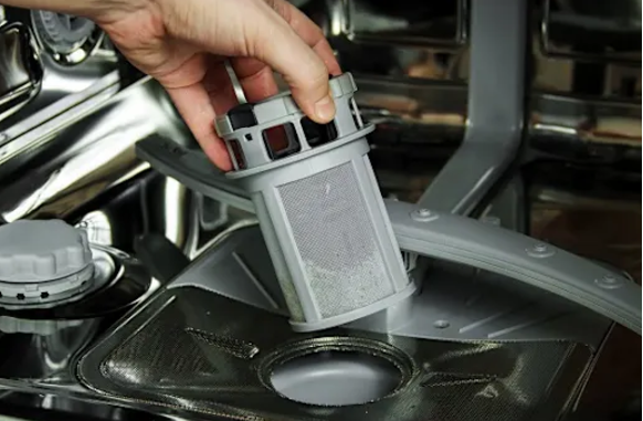 clean-the-dishwasher-filter-to-prevent-air-gap-clogs