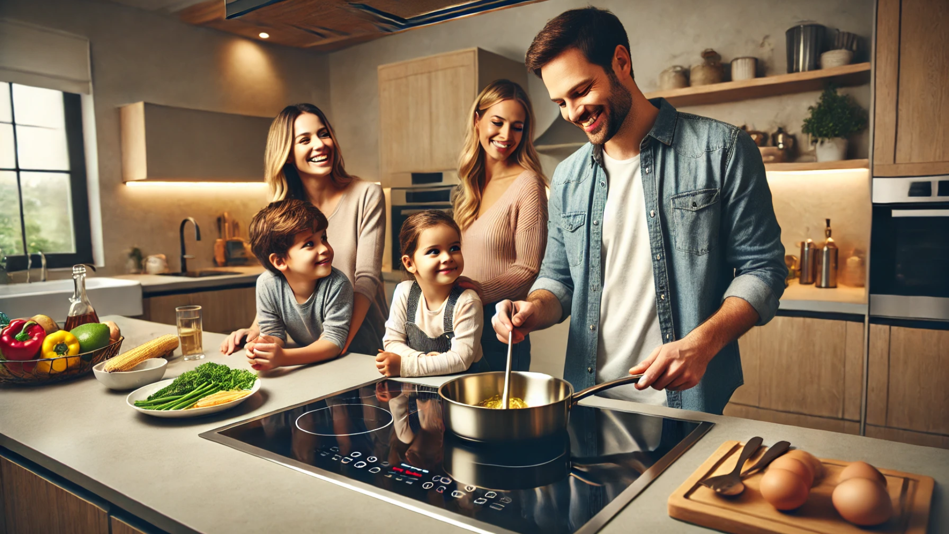 benefits of induction cooking-safer cooking