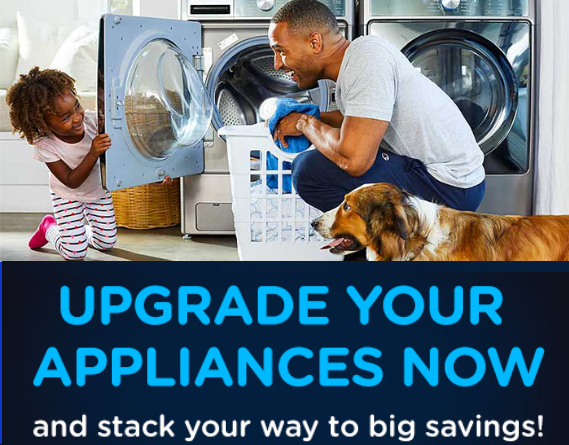 Upgrade your appliances at Sears
