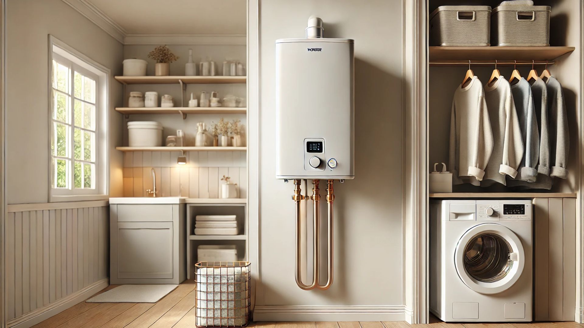 How does a water heater work_tankless