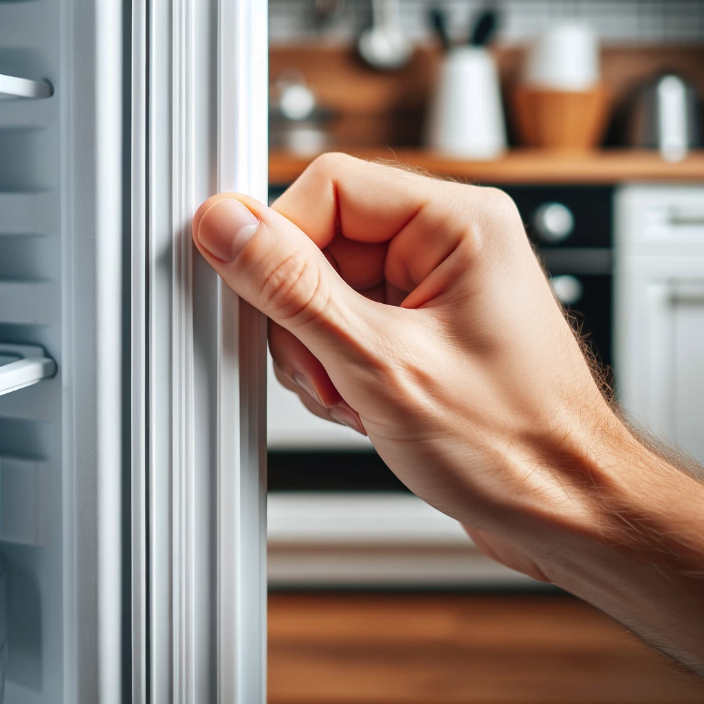 Why your freezer is starting to frost - door gasket