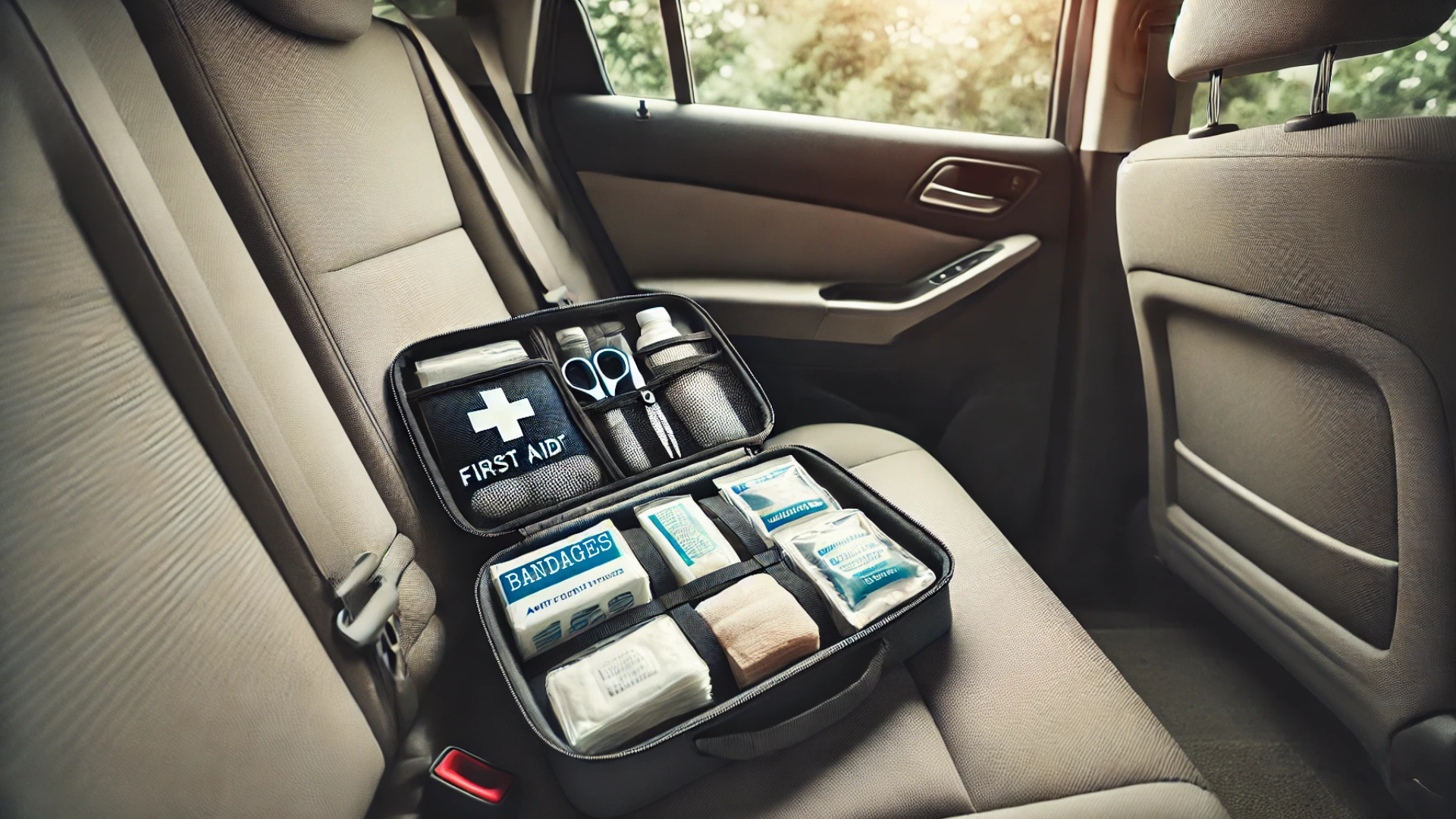 What Should Be in a First Aid Kit - in a car