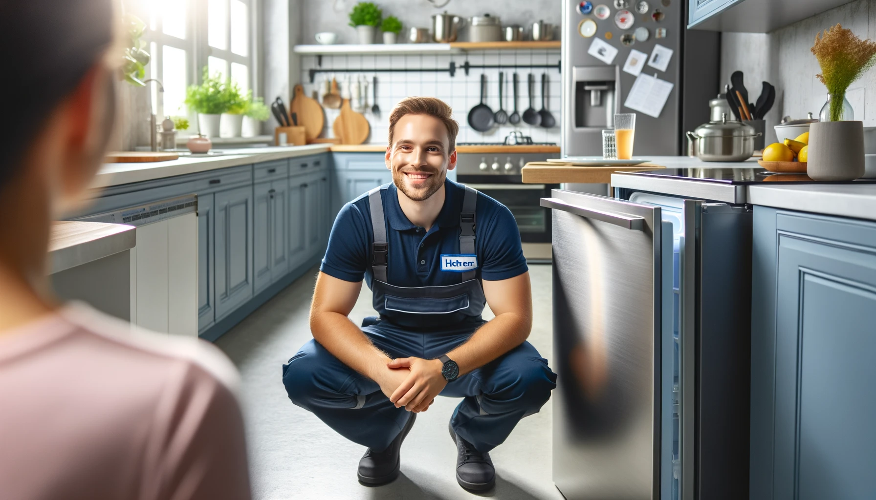 Image of a Sears Technician.