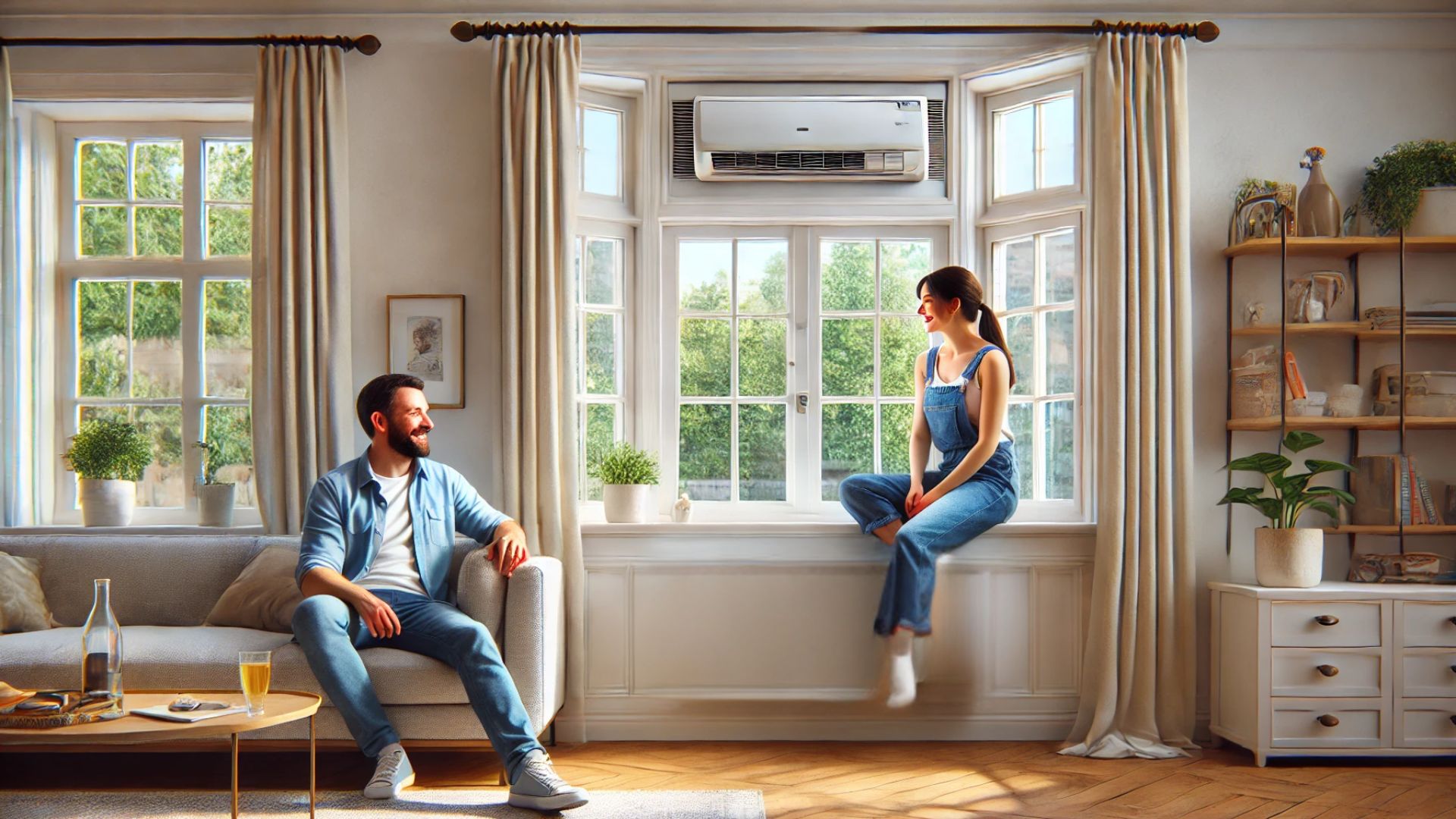 How does a window air conditioner work_comfort