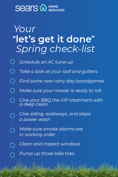 Your Let's Get it Done CHECKLIST for Spring