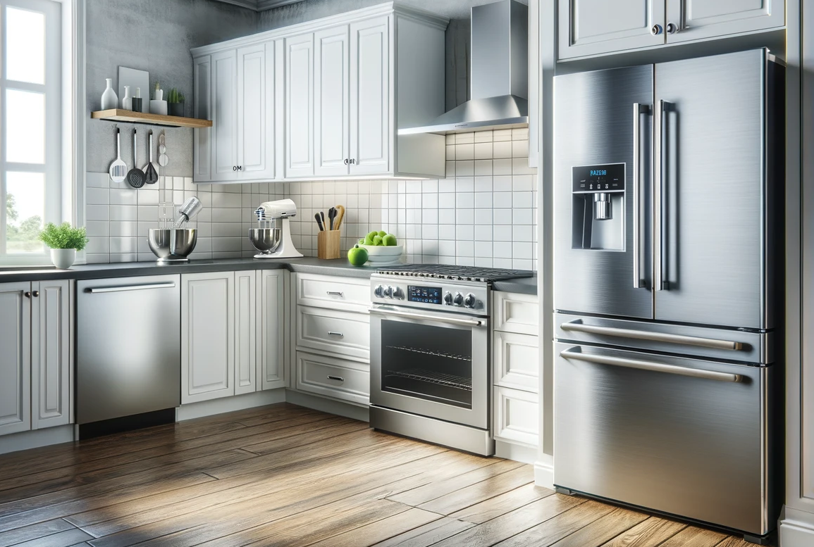 Image of a fridge with a dispenser that needs regular water filter replacement