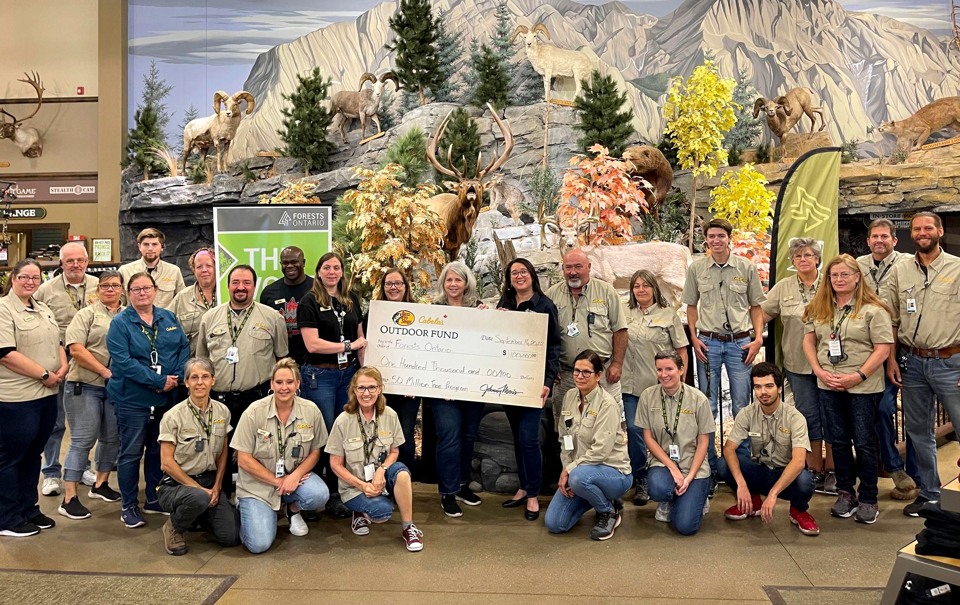 Bass Pro Shops And Cabela S Outdoor Fund Support Forests Ontario S 50   Cabelas Big Group 