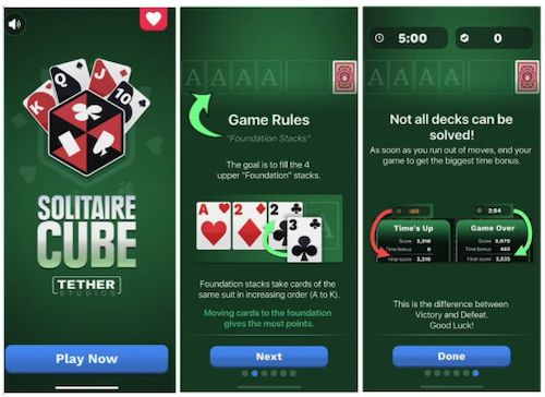 Google Play Games: First Time Playing Solitaire On Google Play