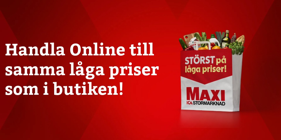 Handla Online till samma låga priser som i butik