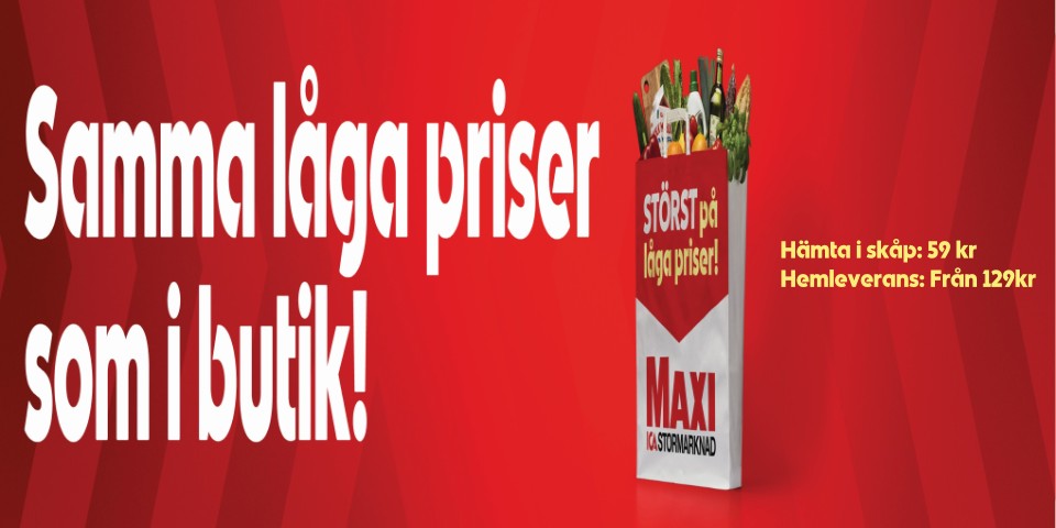 Samma låga pris online som i butik. Hämta i skåp: 59kr. Hemleverans: Från 129kr. 