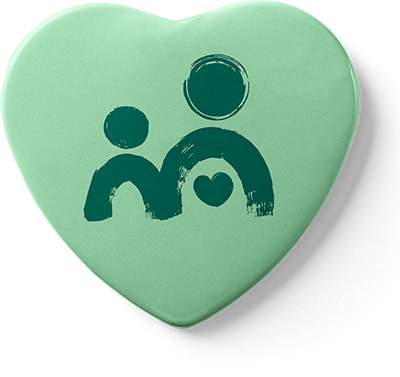 Badge Heart Mint ParentChild-15.38.33
