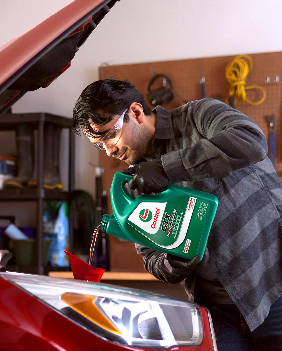 A Castrol customer