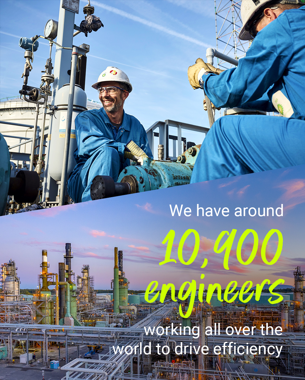 We have around 10,900 engineers around the world