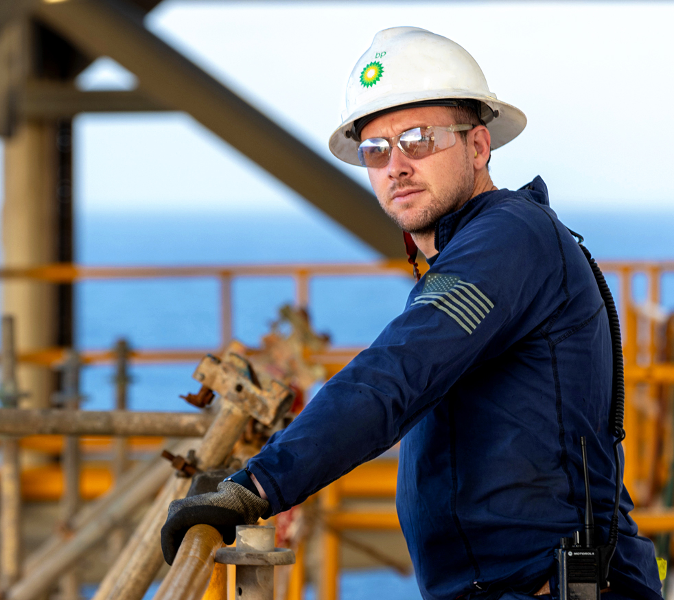 Thunder Horse platform in the Gulf of America