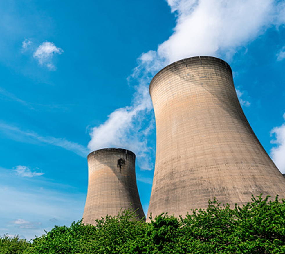 Carbon emissions from industry