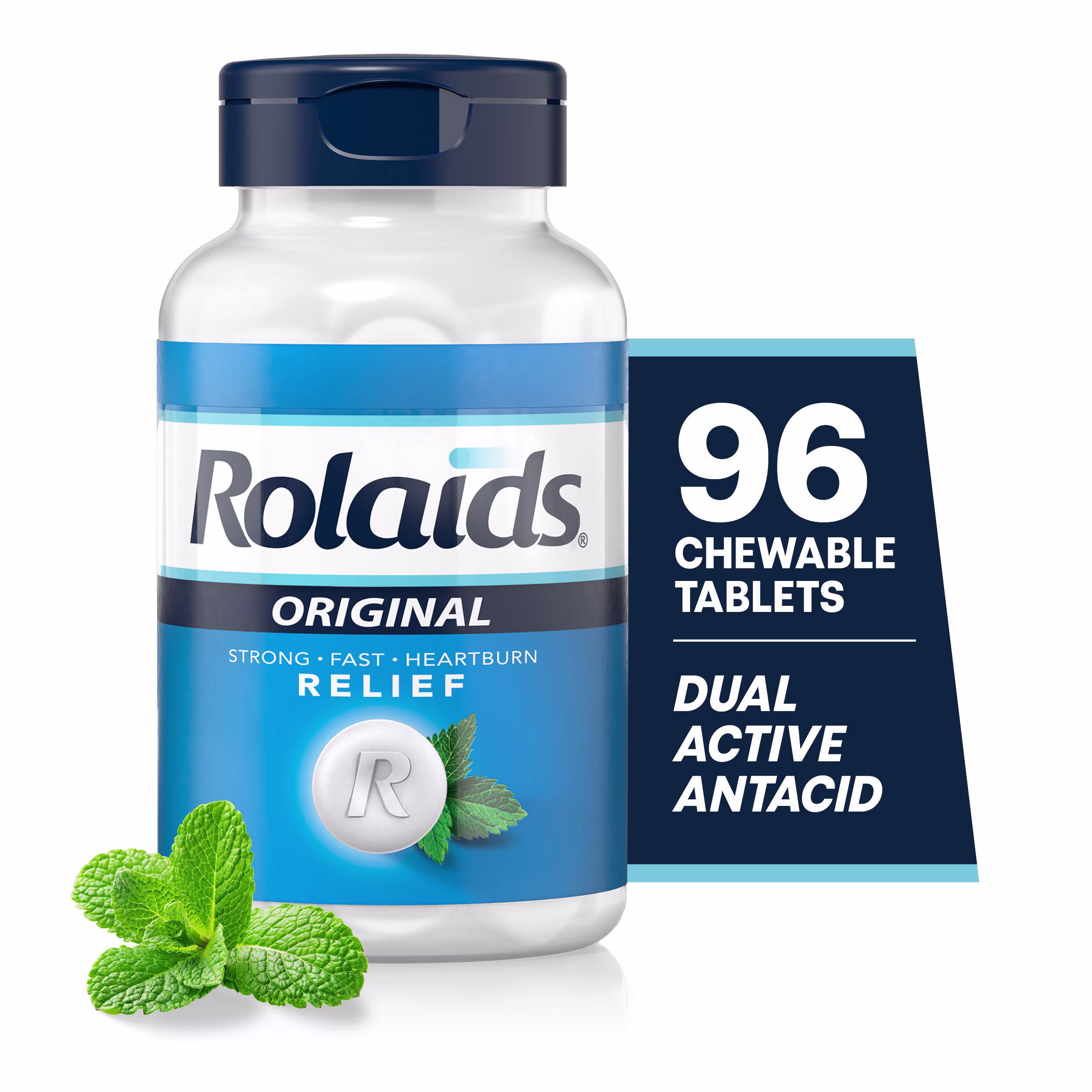 Rolaids® Original / Extra Strength Antacid Chewable Tablets - Mint