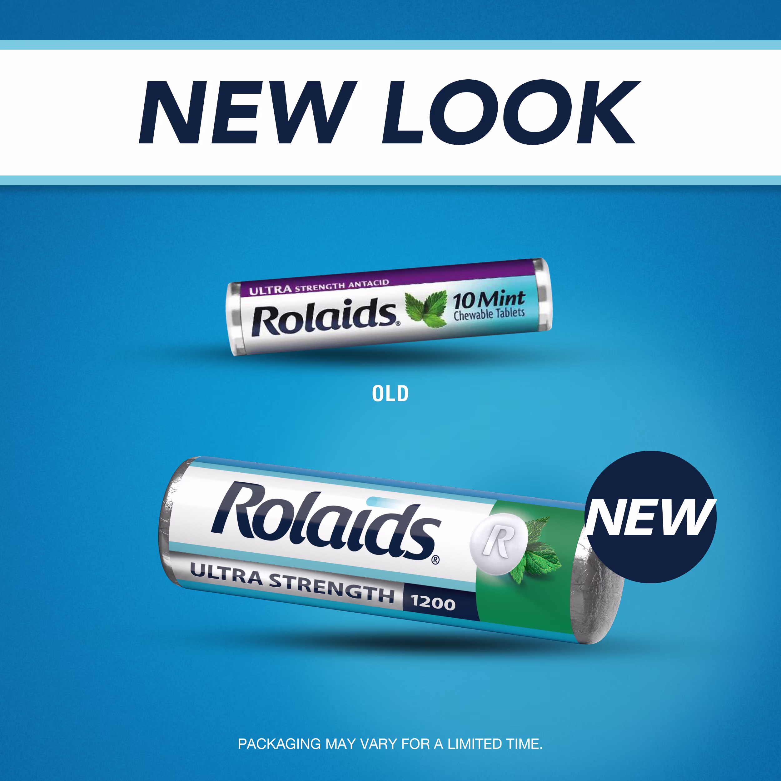 Gallery Carousel - Rolaids® Ultra Strength Chewable Tablets - bottle mint transition