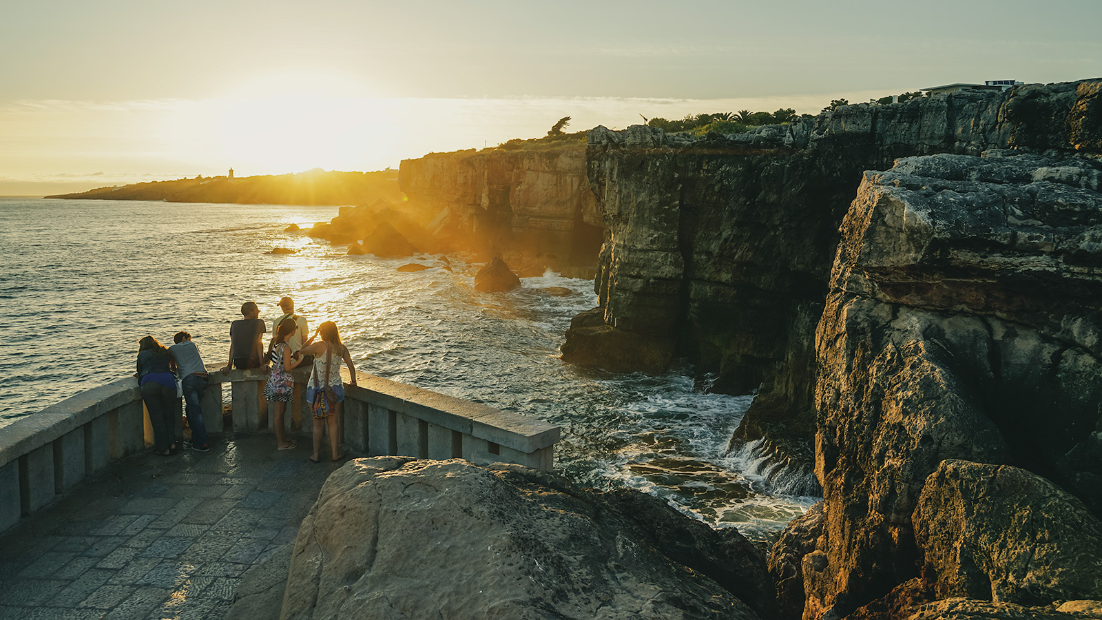 Sunset at Boca do Inferno, Cascais, Portugal