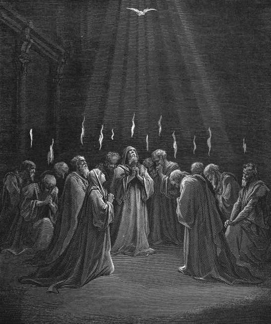 The Descent Of The Spirit, by Gustave Doré.