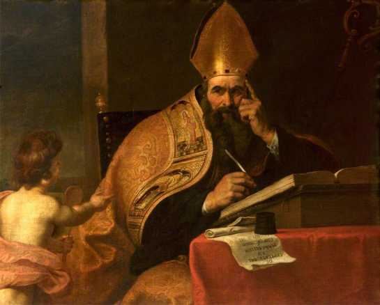 Gerard Seghers The Four Doctors of the Western Church, Saint Augustine of Hippo (354–430)
