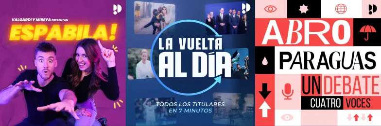 Espabila!, La Vuelta al día y Abro paraguas podcast
