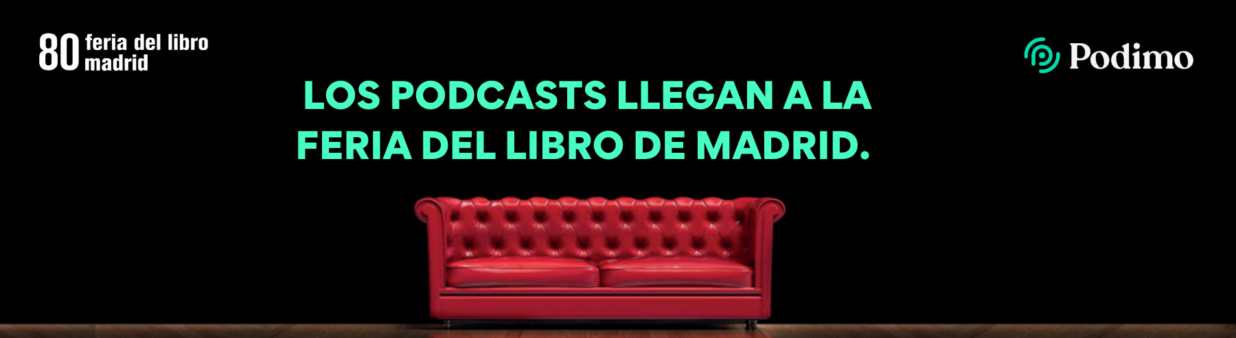 Los podcasts llegan a la Feria del libro de Madrid