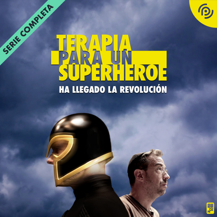Disfruta de todos los episodios de Terapia para un superhéroe, una serie exclusiva de Podimo