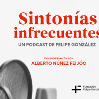 Felipe González y Alberto Núñez Feijóo conversan en el cuarto episodio de Sintonías infrecuentes, el podcast que el expresidente del Gobierno tiene en Podimo