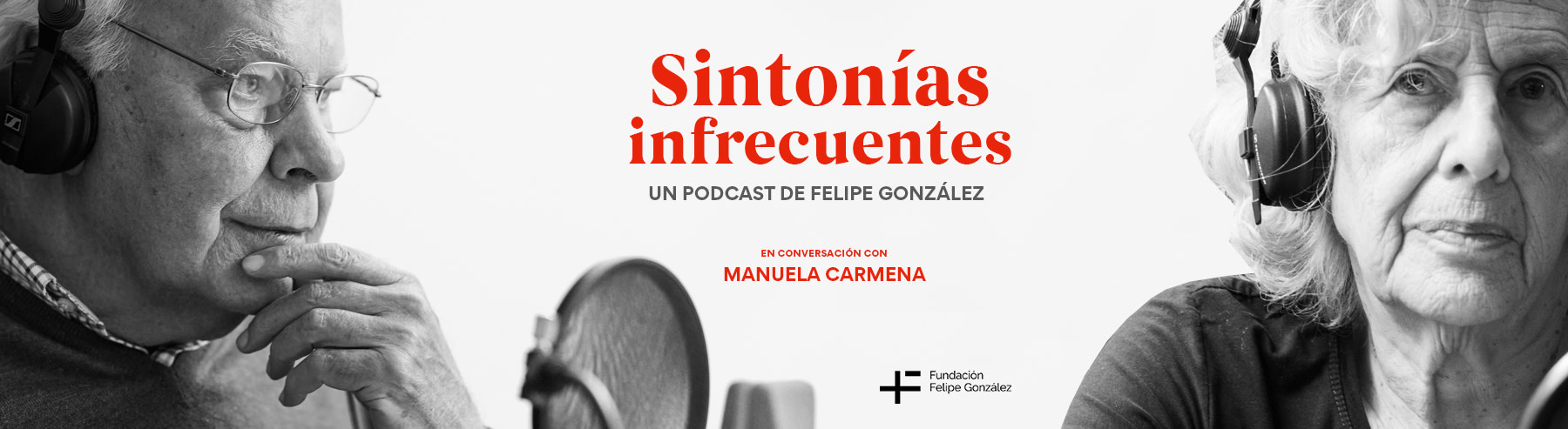Felipe González y Manuela Carmena conversan en Sintonías infrecuentes