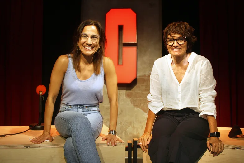 Toni Acosta y Silvia Abril son 'Las del grupo', un podcast exclusivo de Podimo