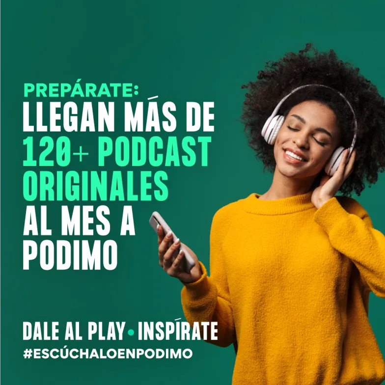 Podimo launches the Premium version with more than 120 original podcasts per month