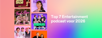 top 7 entertainment podcsat voor 2026