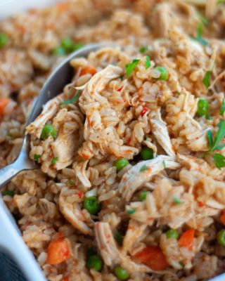 Instant Pot Spanish Chicken and Rice