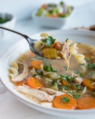 Portriat - Slow Cooker Chicken Noodle Soup
