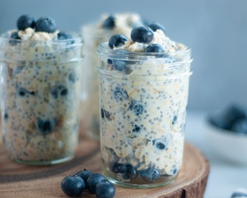 High Protein Overnight Oats Macrostax