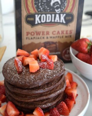 Blog Image - Chocolate Kodiak Pancakes