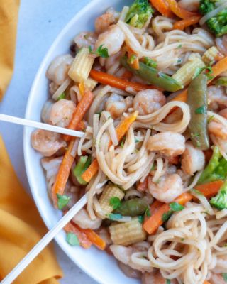 5 Ingredient Shrimp Stir-Fry