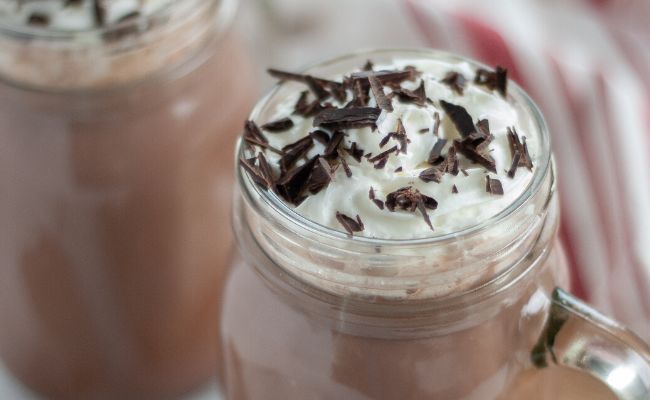 Healthy Homemade Hot Chocolate
