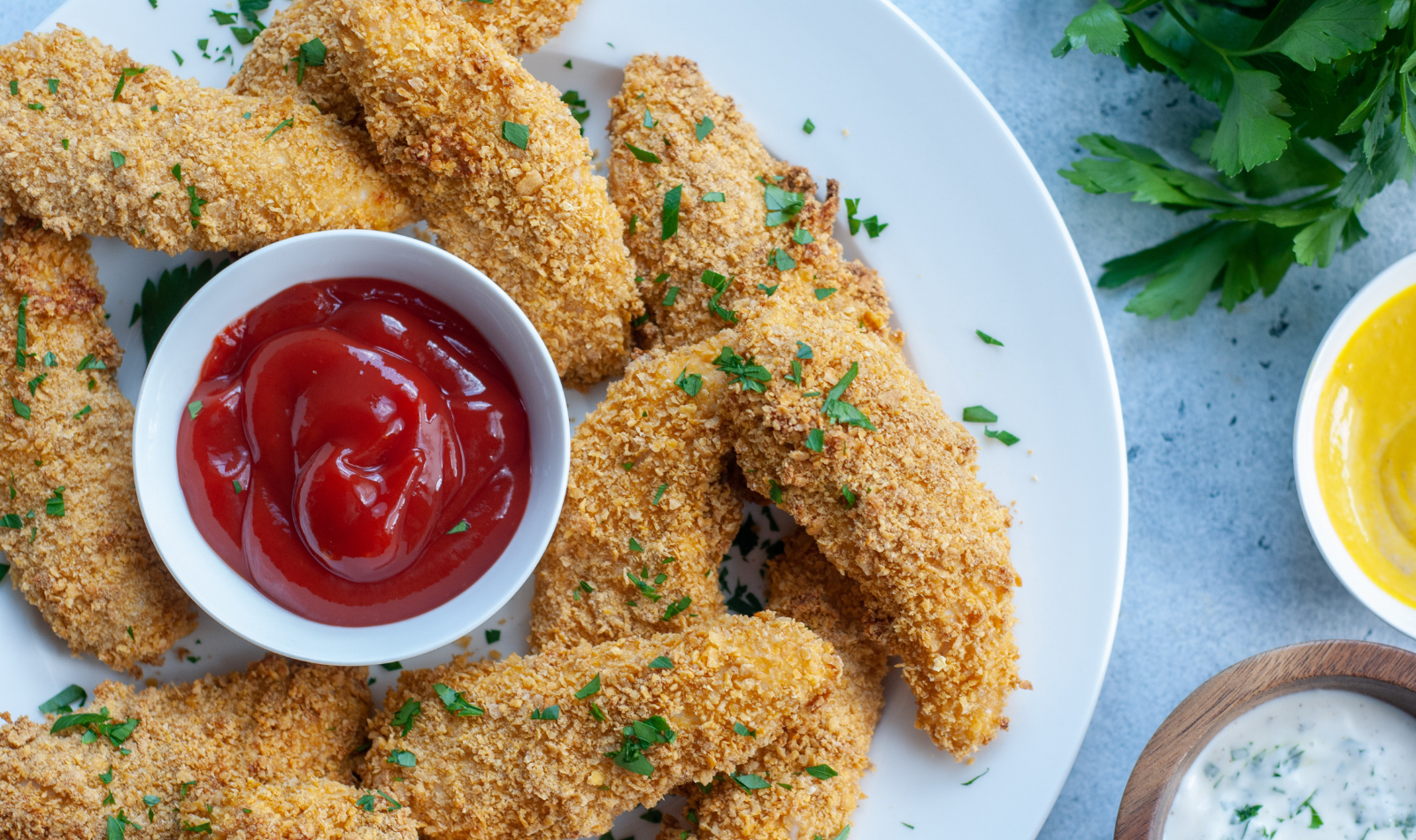 Healthy Chicken Strips Macrostax