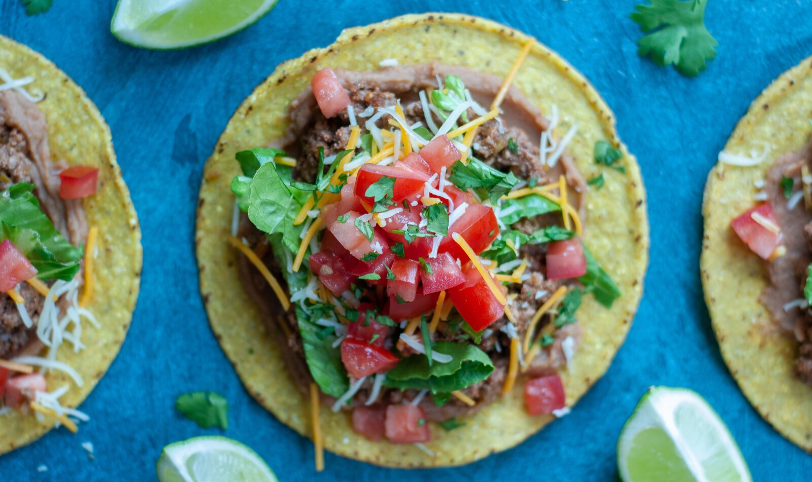 10 Minute Beef Tostadas - Macrostax