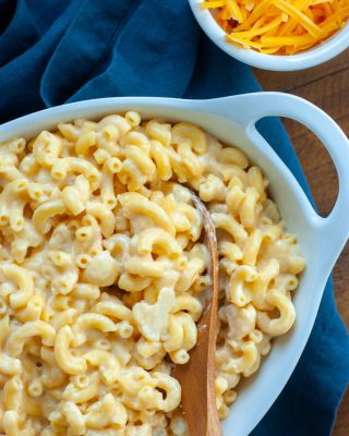 Lightened Up Mac and Cheese