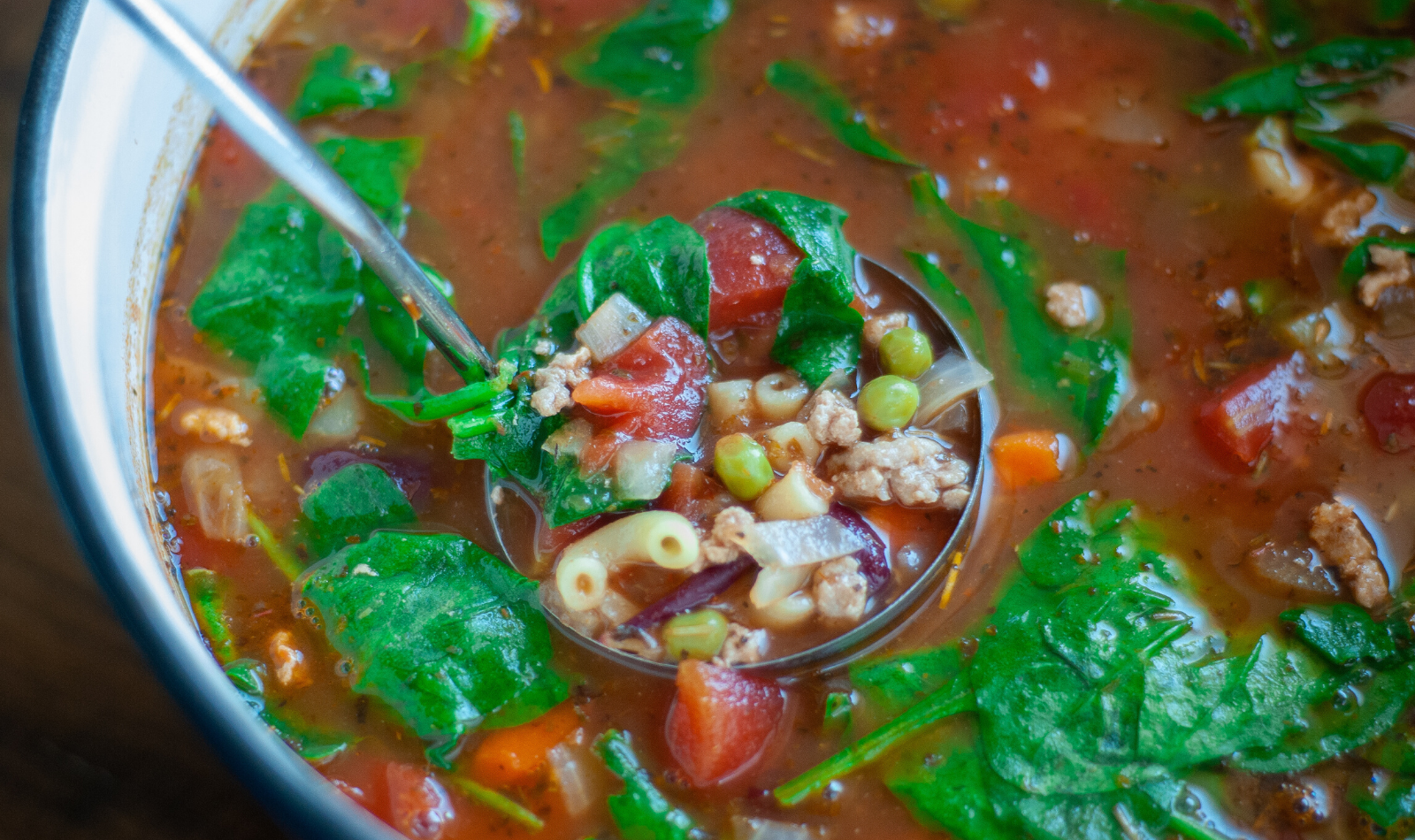 Turkey Minestrone Soup - Macrostax