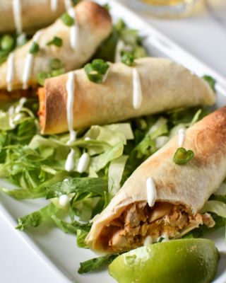 Portriat - Baked Chicken Taquitos