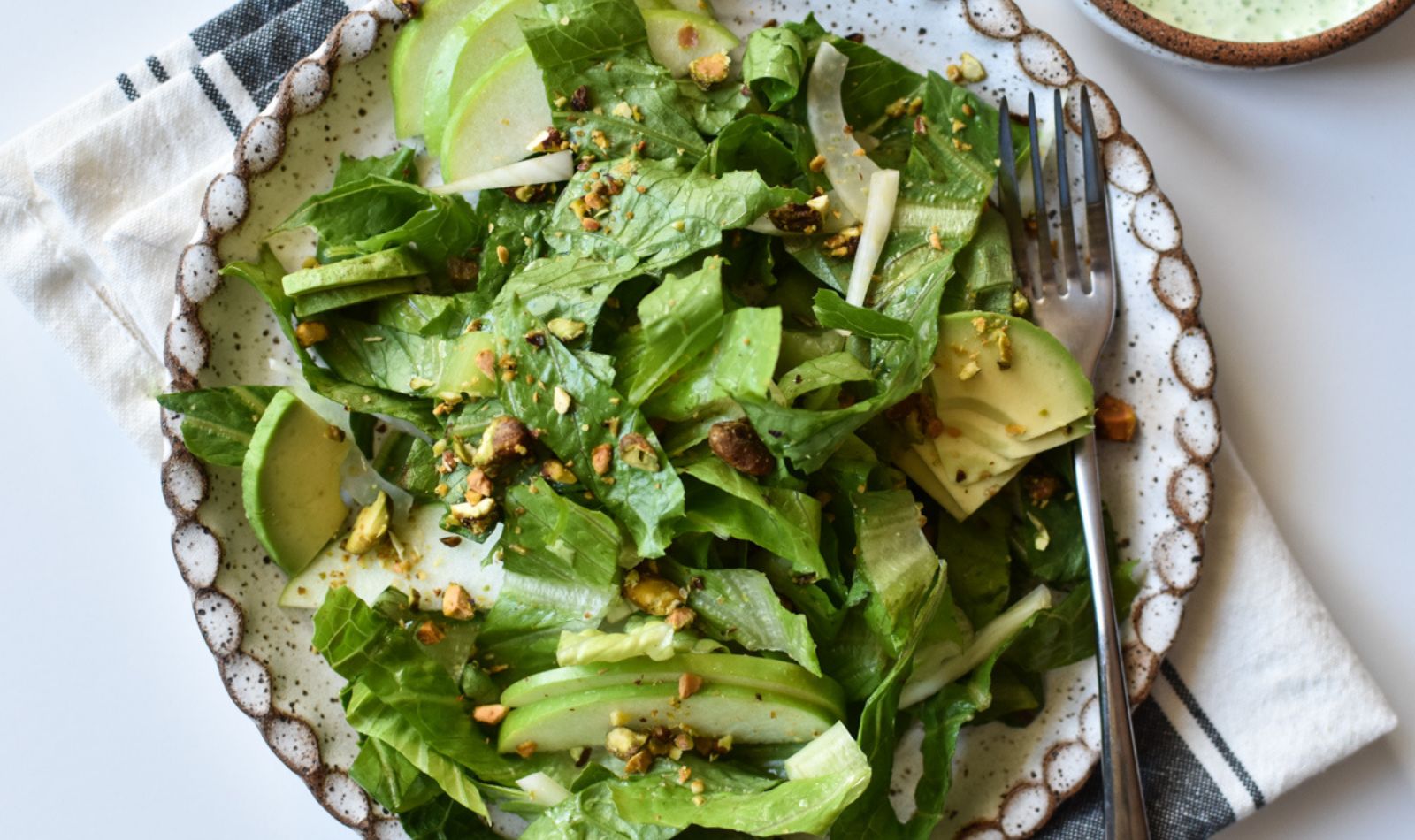 Blog Featured Image - Green Salad with Creamy Herb Dressing