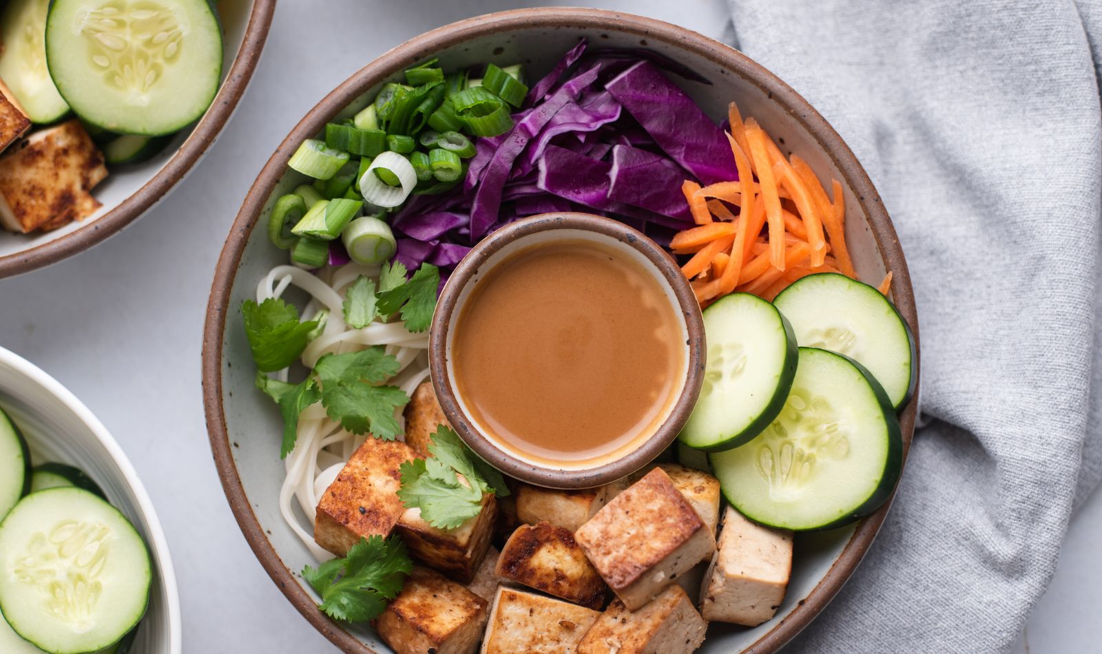 Blog Featured Image - Tofu Spring Roll Bowl